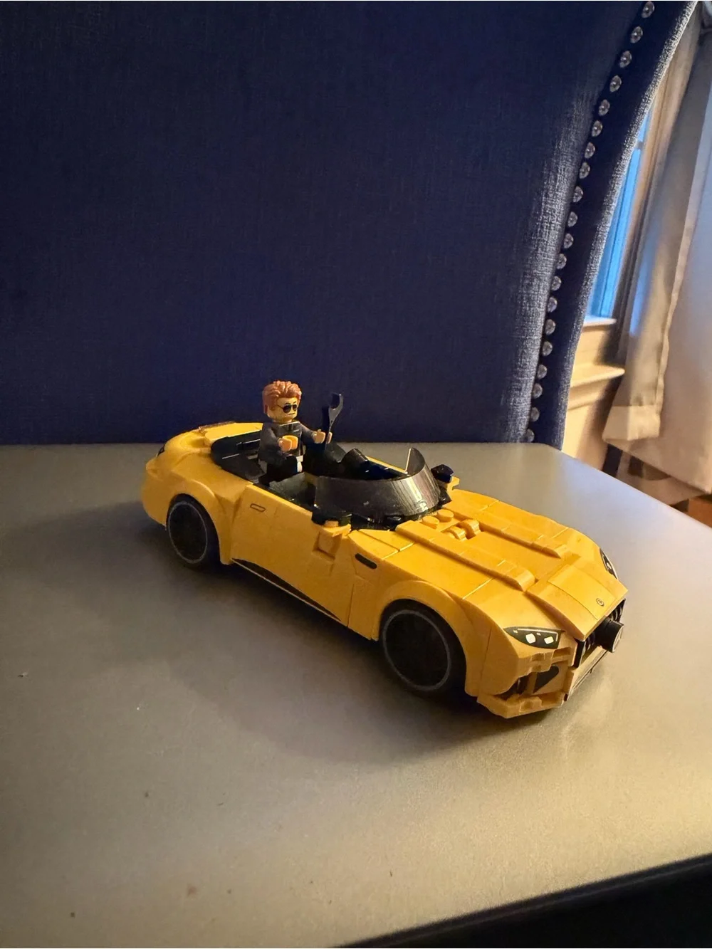 Lego Yellow Mercedes Convertible ONLY